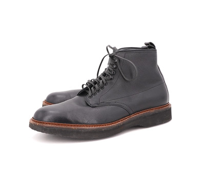 Alden D9841H Black Regina Grain Plain Toe Boot