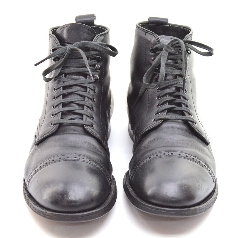 【メル18292】ALDEN7140SHIPS別注 Alden 🇺🇲 ] Naval service shoes MTO edition 6-eye PTB