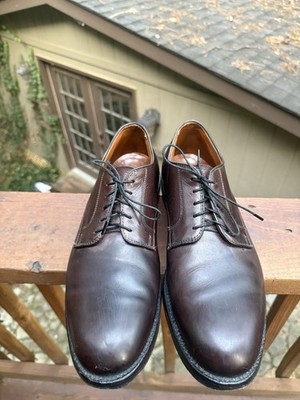 Alden 969 Dark Brown Calfskin Plain Toe Dover
