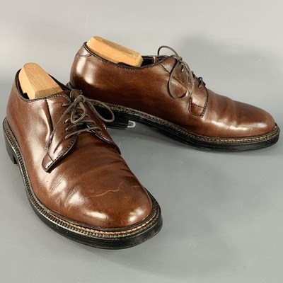 Alden 99024 Brown Calfskin Plain Toe Blucher