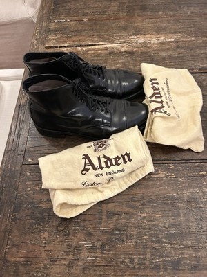 Alden 4065HC Black Shell Cordovan Cap Toe Boot