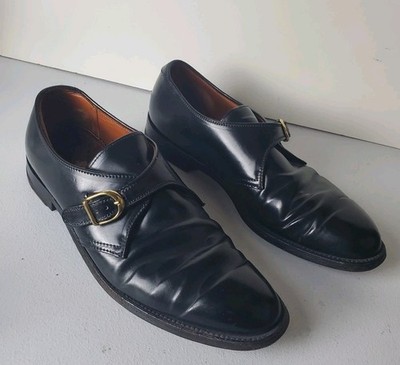 Alden 1655 Black Shell Cordovan Monk Strap