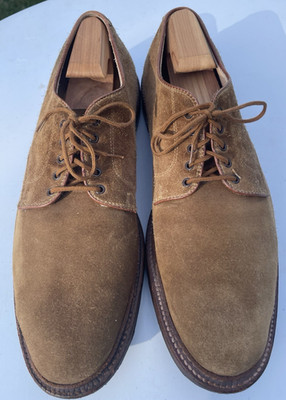 Alden 89928 Snuff Suede Plain Toe Dover