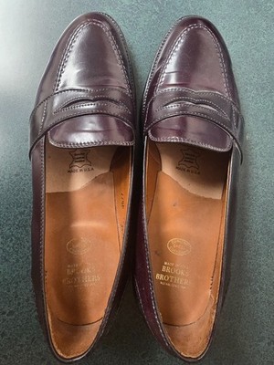 Alden 34365 Color 8 Shell Cordovan Full Strap Loafer