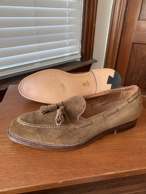 Alden 3403 Snuff Kid Suede Tassel Loafer