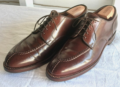 Alden 22220 Cigar Shell Cordovan Norwegian Front Blucher