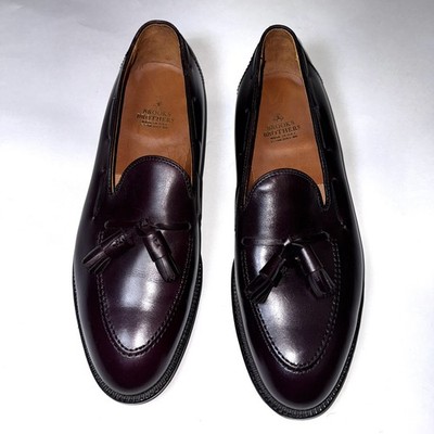 Alden 01923 Dark Burgundy Calfskin Tassel Loafer