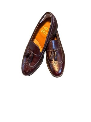 Alden 553 Burgundy Calfskin Tassel Loafer