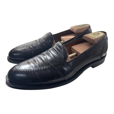 Alden 0684 Color 8 Shell Cordovan Full Strap Loafer