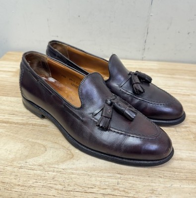 Alden 06598 Burgundy Calfskin Tassel Loafer
