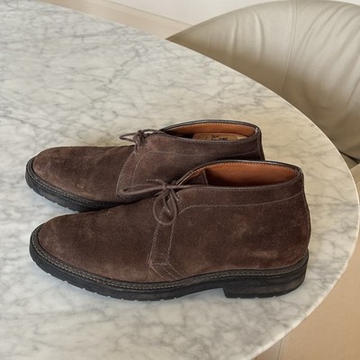 Alden 1273S Dark Brown Suede Chukka