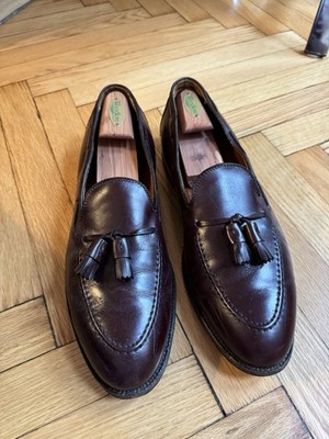Alden 06598 Burgundy Calfskin Tassel Loafer