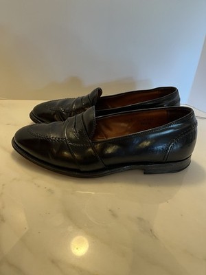 Alden 06606 Black Shell Cordovan Full Strap Loafer
