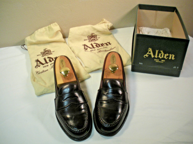 靴 Alden model AF66 size 8 E + polish Alden model AF66 size 8 E + polish Alden Fit Guide | Learn Alden