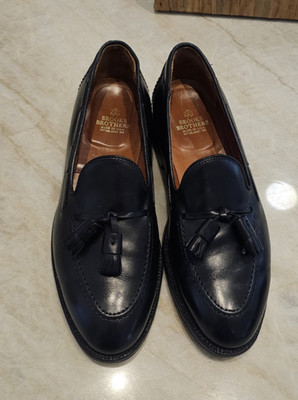 Alden 06609 Black Calfskin Tassel Loafer