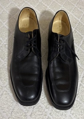 Alden 757 Black Antiqued Calf Apron Toe Blucher