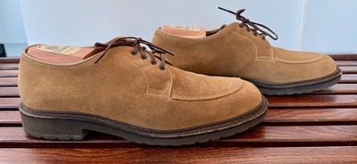 Alden 71163S Tan Suede Split Toe Blucher