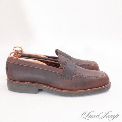 Alden 5730S Dark Brown Kudu LHS / Penny Loafer