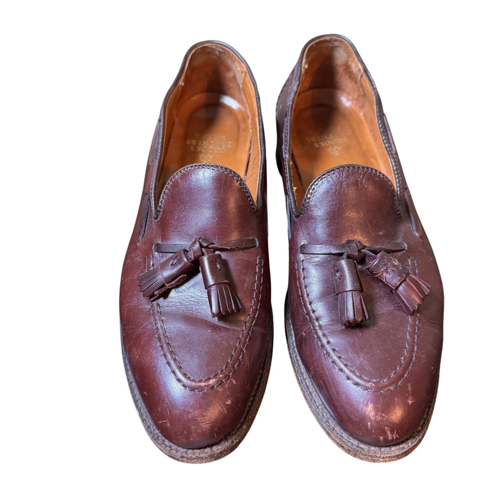 Alden 06598 Burgundy Calfskin Tassel Loafer