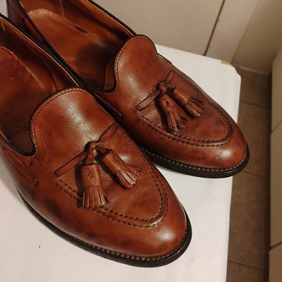 Alden 3696F Cognac Calfskin Tassel Loafer