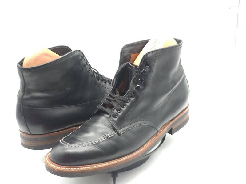 Alden 401 Black Workboot Calf Indy Boot | Alden Model Project