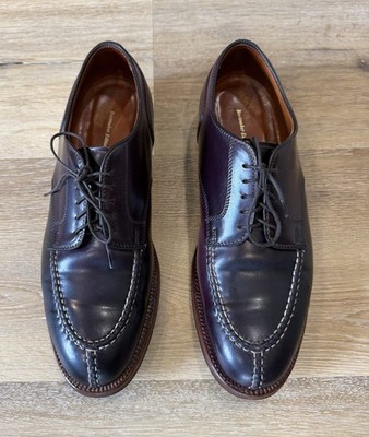 Alden D7606 Color 8 Shell Cordovan Norwegian Front Blucher