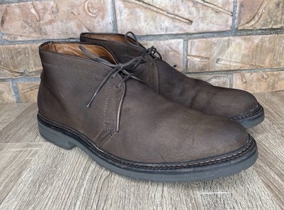 Alden 1273S Dark Brown Suede Chukka