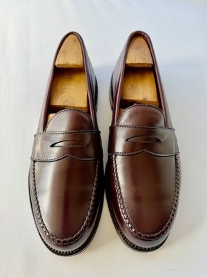 Alden 984 Burgundy Calfskin LHS / Penny Loafer