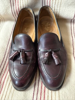 Alden 769 Burgundy Calfskin Tassel Loafer