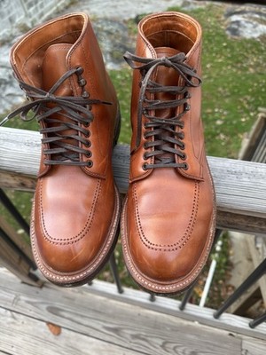Alden D4904H Burnished Tan Calfskin Indy Boot