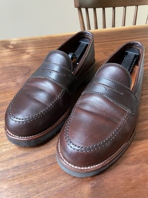 Alden 5730S Dark Brown Kudu LHS / Penny Loafer