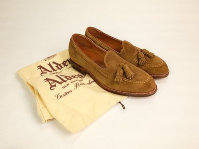 Alden 3403 Snuff Kid Suede Tassel Loafer
