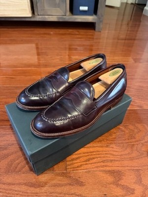 Alden D0211 Color 8 Shell Cordovan LHS / Penny Loafer