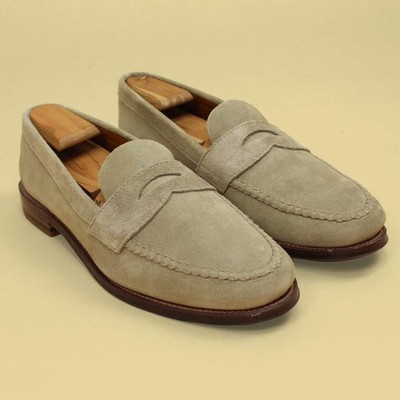 Alden 6244F Tan Suede LHS / Penny Loafer