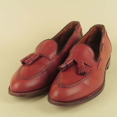Alden 00021 Burnished Tan Calfskin Tassel Loafer