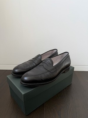 Alden 9695F Black Calfskin LHS / Penny Loafer