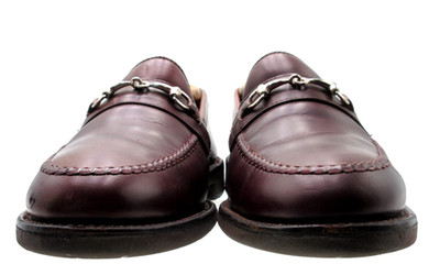 Alden 5724S Brown Aniline Horse Bit Loafer