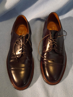 Alden D0515C Color 8 Shell Cordovan Straight Tip Blucher
