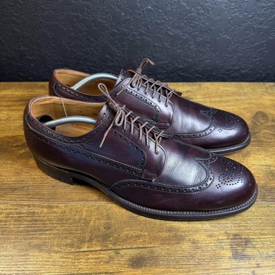 Alden 646 Burgundy Calfskin Atom Blucher
