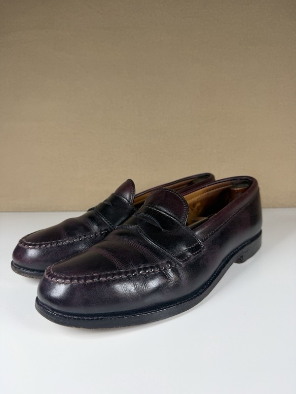 Alden 984 Burgundy Calfskin LHS / Penny Loafer | Alden Model Project