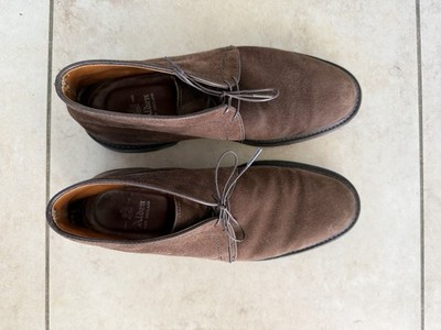 Alden 1273S Dark Brown Suede Chukka