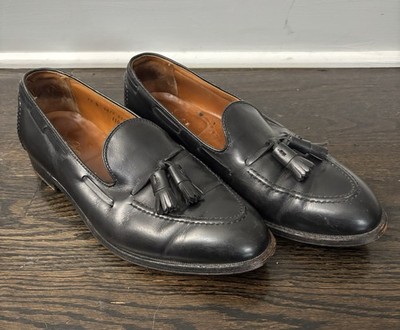 Alden 1101 Black Calfskin Tassel Loafer
