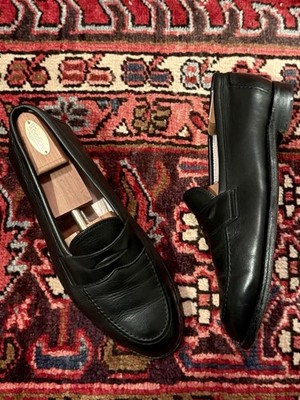 Alden 9695F Black Calfskin LHS / Penny Loafer