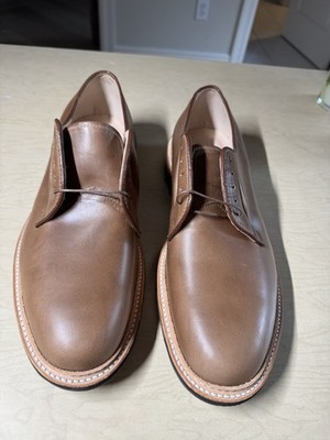 Alden 9501C Natural Chromexcel Plain Toe Blucher