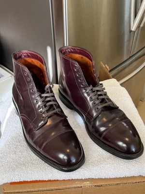 Alden 4060 Color 8 Shell Cordovan Cap Toe Boot
