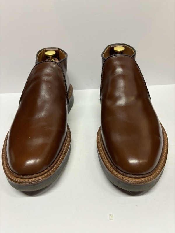 Alden D2706 Madison Brown Calfskin Chukka Slip-On Boot | Alden