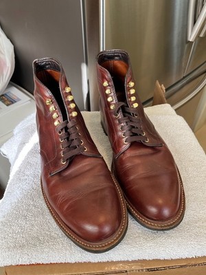 Alden D4813HC Brown Chromexcel Plain Toe Boot