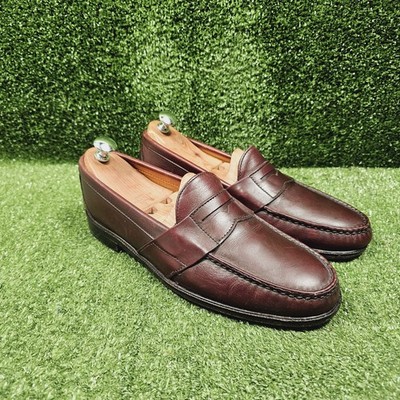 Alden H493 Brown Calfskin Full Strap Loafer