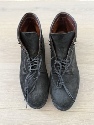 Alden D9825H Earth Reverse Chamois Plain Toe Boot