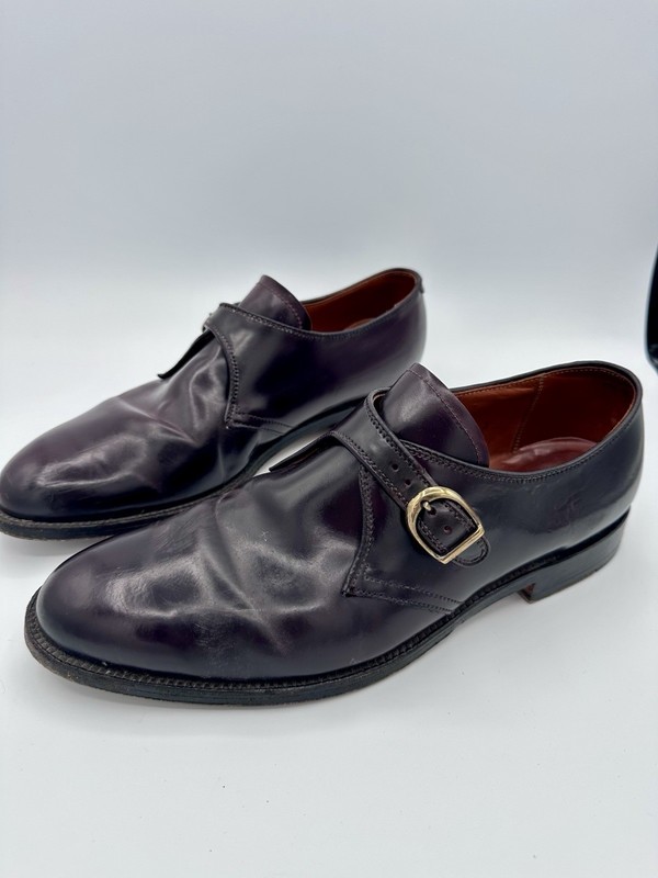 Alden 954 Color 8 Shell Cordovan Monk Strap | Alden Model Project